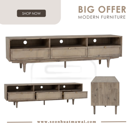 FORRES 2.0M TV CABINET 1808 (HINLIM)