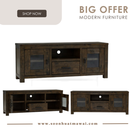 LEYTON 1.5M TV CABINET 1860 (HINLIM)