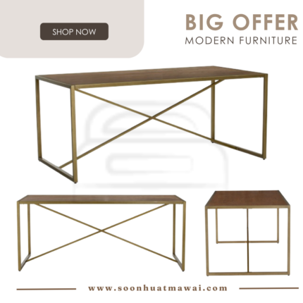 WILLINGHAM 900X1600 DINING TABLE 823/1811 (HINLIM)