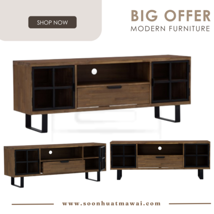 BRINHILL 1.8M TV CABINET 802/1802 (HINLIM)