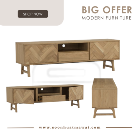 MERTON 1.8M TV CABINET 1810 (HINLIM)