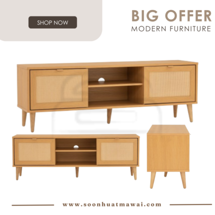 DUDLEY 1.5M TV CABINET 102/173 (HINLIM)