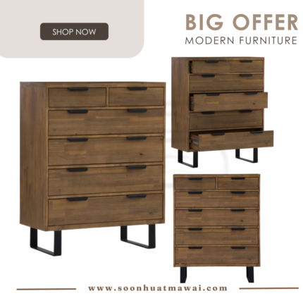BRINHILL TALL DRESSER 802/1802 (HINLIM)