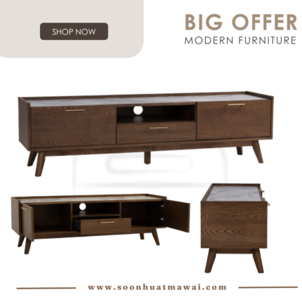 BREDA 1.8M TV CABINET 109/167 (HINLIM)