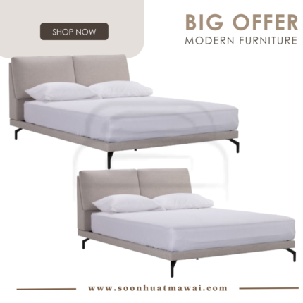 BLANDUS KING / QUEEN BED WITH 1900MM SIDERAIL 802/6065 (HINLIM)