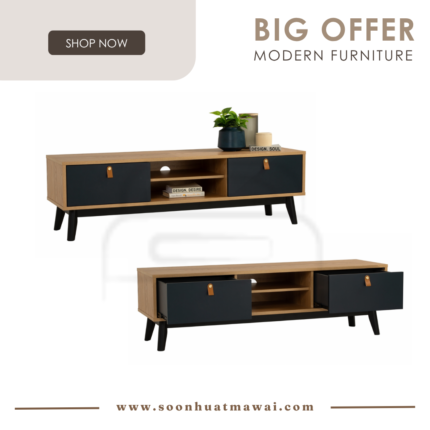 CASTOR 1.5M TV CABINET