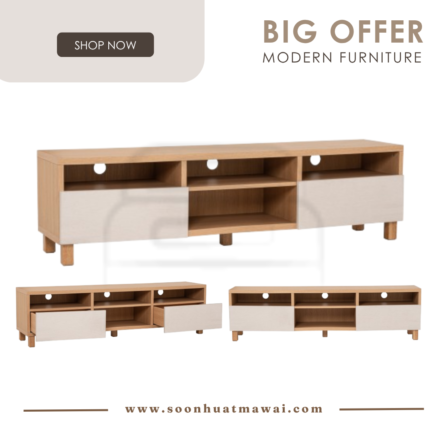 GORDY 1.78M TV CABINET 102/173/174 (HINLIM)