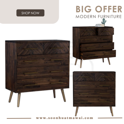 SIVAN TALL DRESSER 822/1809 (HINLIM)
