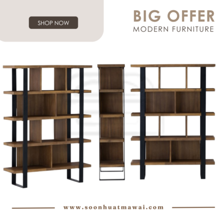 BRINHILL BOOKCASE 802/1802 (HINLIM)