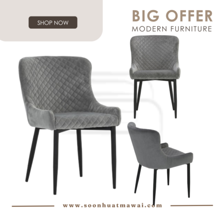 SASKIA DINING CHAIR 802/3606 (HINLIM)