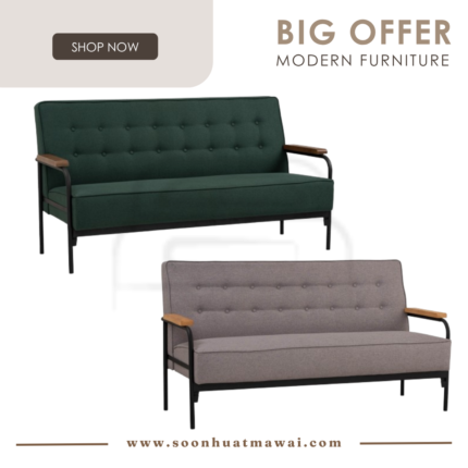 DZIRE 3 SEATER SOFA 802/102/6208 / 802/109/6204 (HINLIM)