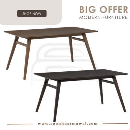CADELL 900X1600 DINING TABLE 109 / 117 (HINLIM)