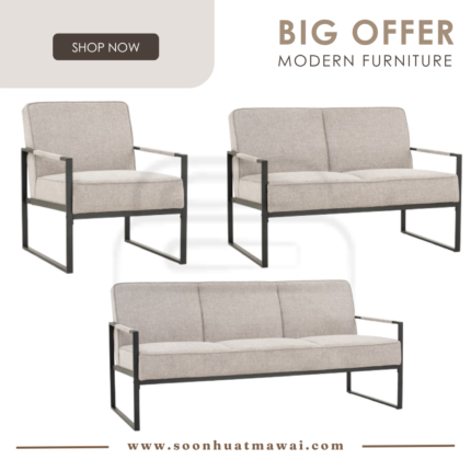 CALIBRA 1 / 2 / 3 SEATER SOFA 802/6036 (HINLIM)