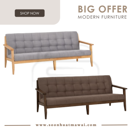 TERRA 3 SEATER SOFA 102/3661 / 109/3660 (HINLIM)