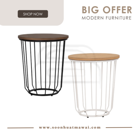 FLUX ROUND SIDE TABLE 801/102 / 802/109 (HINLIM)