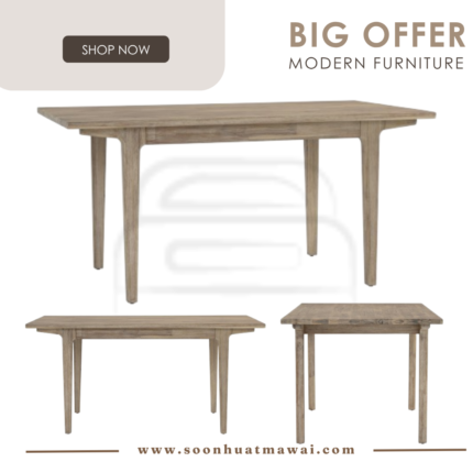 FORRES 900X1600 DINING TABLE 1808 (HINLIM)
