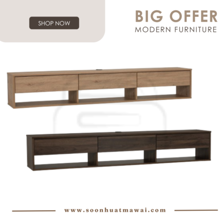 HIRADO 1.8M WALL TV CABINET WITH SHELF 173 / 170 (HINLIM)