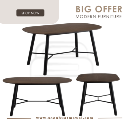 HAROLD 950X1600 DINING TABLE 114/802/109 (HINLIM)