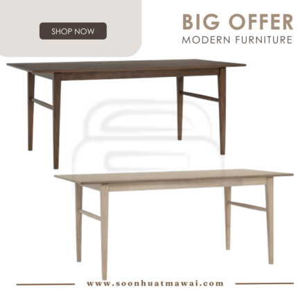 HAYTON 900X1800 DINING TABLE 109 / 111 (HINLIM)