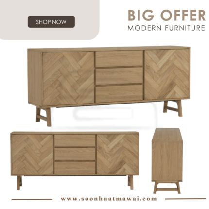 MERTON 1.8M SIDEBOARD 1810 (HINLIM)
