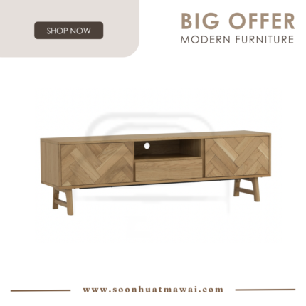 MERTON 1.8M TV CABINET