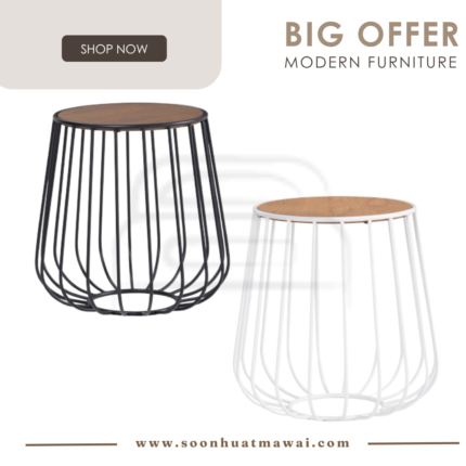 GABBIA ROUND SIDE TABLE 802/109 / 801/102 (HINLIM)