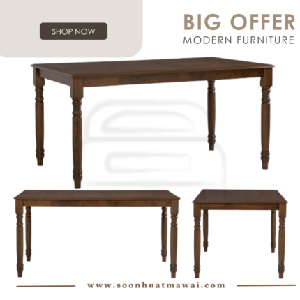 UNOSE 900X1500 DINING TABLE 109 (HINLIM)