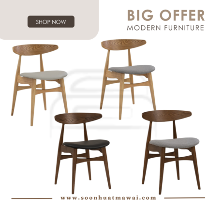 TRICIA DINING CHAIR 102/531 / 109/530 / 102/7052 / 109/7052 (HINLIM)