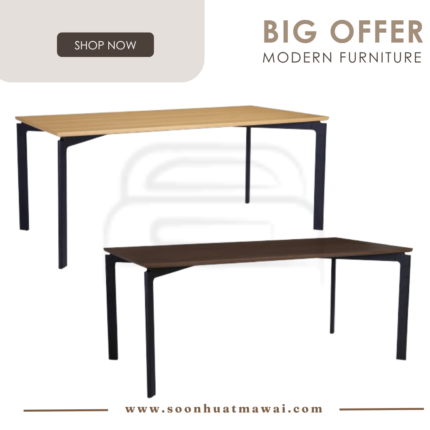 NAVID 900X1800 DINING TABLE 802/112 / 802/113 (HINLIM)