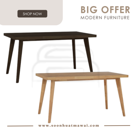LOFTUS 800X1500 DINING TABLE 1001 / 102/112 (HINLIM)