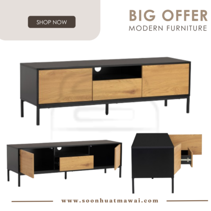 SLIGO 1.4M TV CABINET 802/163/1329 (HINLIM)