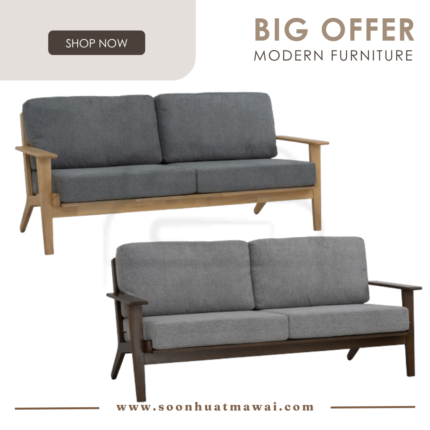 ATIVA 3 SEATER SOFA 102/6675 / 109/6674 (HINLIM)
