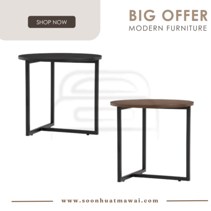 TURNER ROUND SIDE TABLE 802/114 / 802/109 (HINLIM)