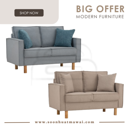 NEXON 2 SEATER SOFA 102/7007 / 102/7009 (HINLIM)