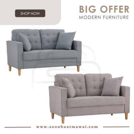 SLAVIA 2 SEATER SOFA 102/7009 / 102/7008 (HINLIM)