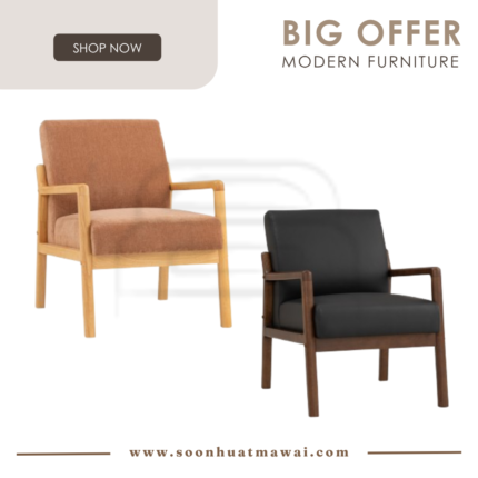 MENDO 1 SEATER SOFA 102/6803 / 109/520 (HINLIM)