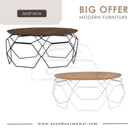 NANO ROUND COFFEE TABLE 801/102 / 802/109 (HINLIM)
