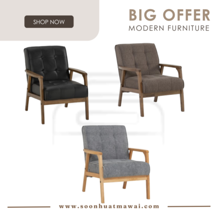 TUCSON 1 SEATER SOFA 109/530 / 109/6514 / 102/3672 (HINLIM)