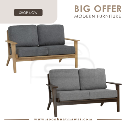 ATIVA 2 SEATER SOFA 102/6675 / 109/6674 (HINLIM)