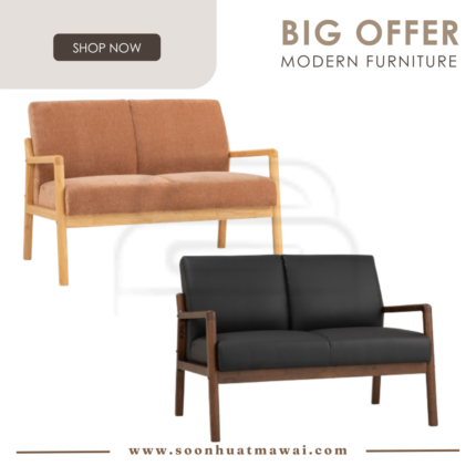 MENDO 2 SEATER SOFA 102/6803 / 109/520 (HINLIM)