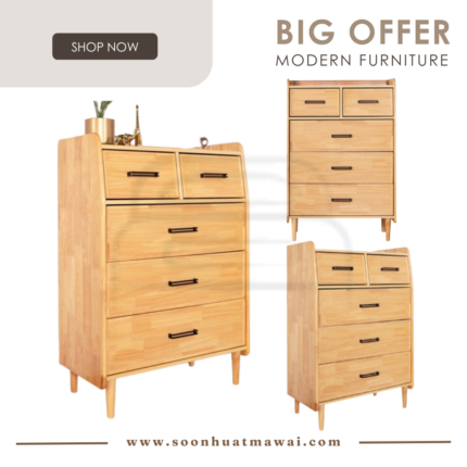 CAROL RT 938-DRC 5 DRAWER CHEST (MODA)