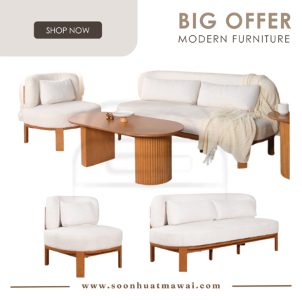 ROMEO RT 977-SFA / RT 978-SFA SOFA 1+3 (MODA)