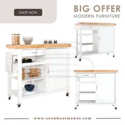 DENVER RT 185-OCC KITCHEN CART (MODA)