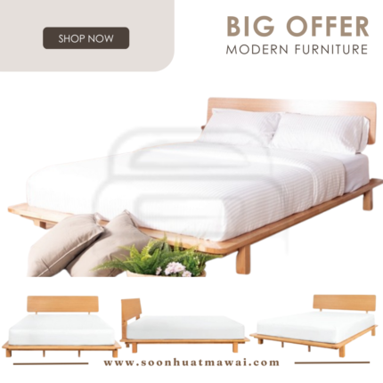SOLVEN RT 770-KBE / RT 769-QBE BED FRAME (MODA)