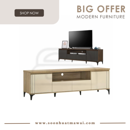 TV-6452 TV CABINET 6’FT