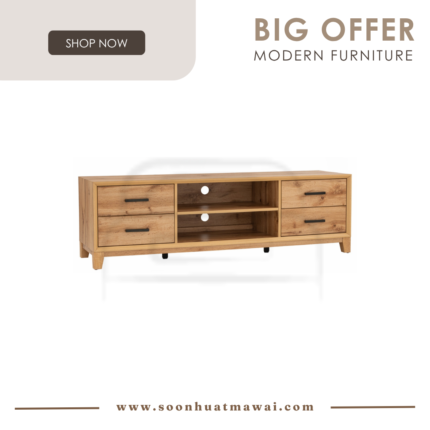 OREGON 1.65M TV CABINET