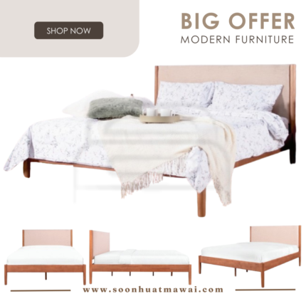 WINNIE RT 881-KBE / RT 880-QBE BED FRAME (MODA)