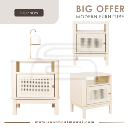 IVORY RT 972-NSD NIGHT STAND (MODA)