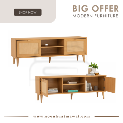 DUDLEY 1.5M TV CABINET