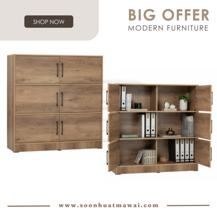 RENTON 6 DOOR STORAGE BOX